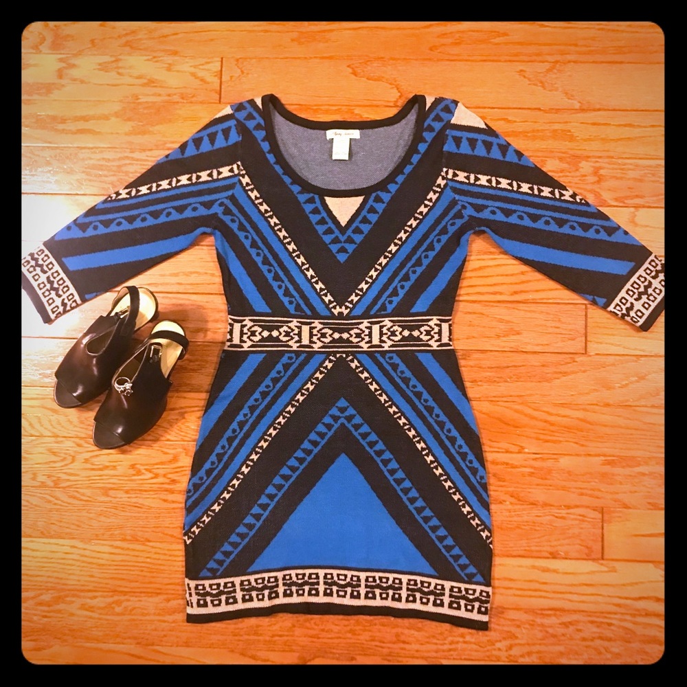 Flying Tomato Aztec Print Dress